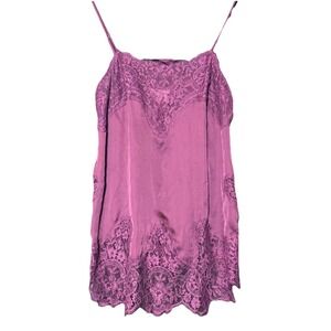 Victorias Secret Fairy Sheer Purple Floral Lace Lingerie Romantic Boudoir Teddy